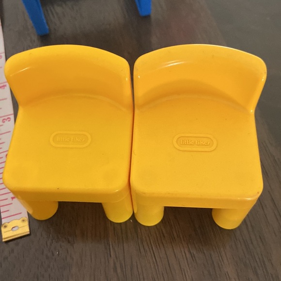 Little Tikes Grand Mansion Dollhouse Mom Figure and furniture Doll Vintage 90's - Picture 15 of 16